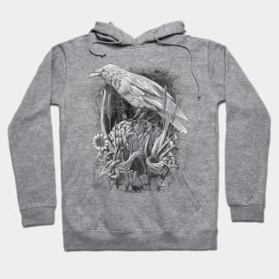 White Raven Hoodie